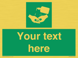 Custom Safe Condition Hand sanitiser